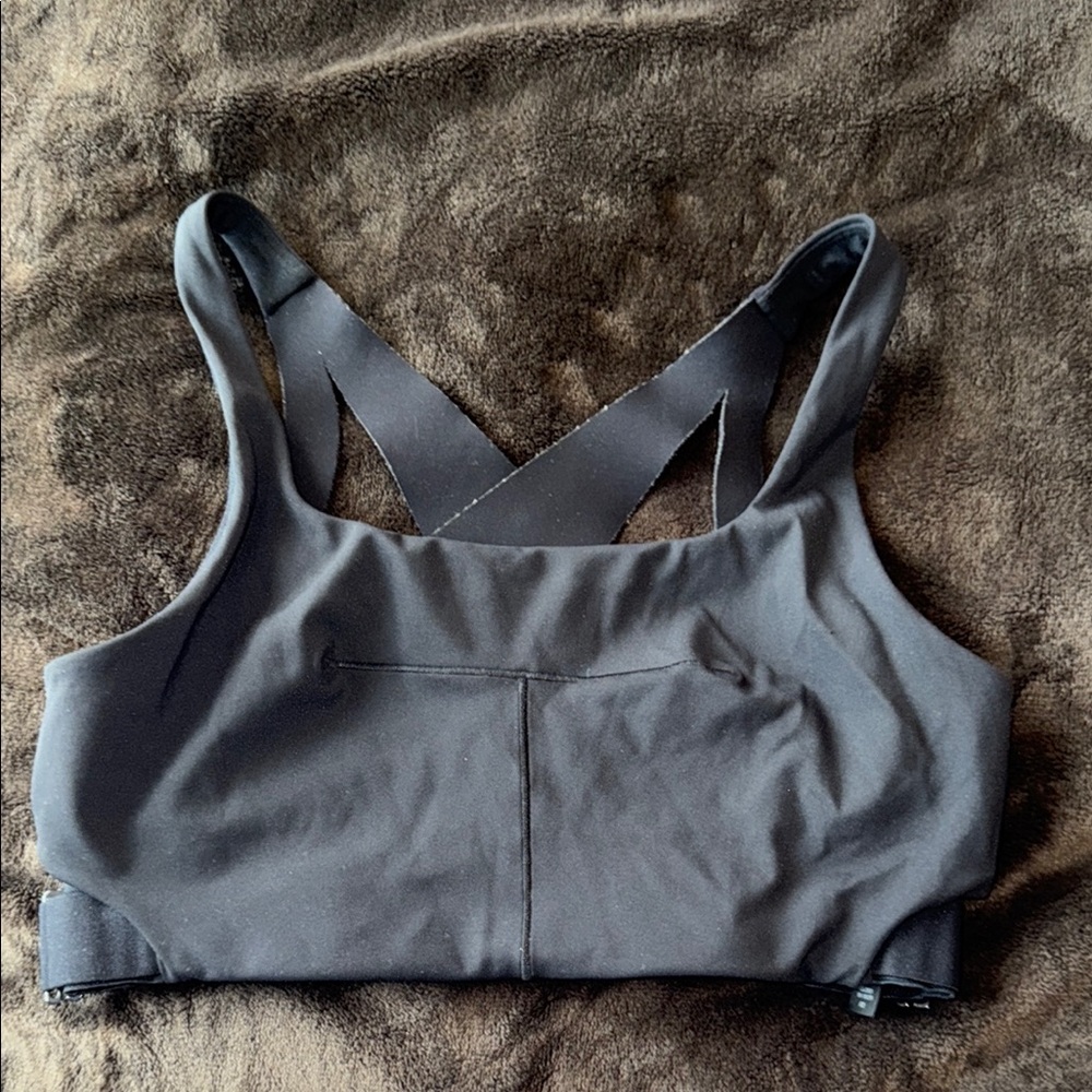 Women's Lululemon High Support Black Sports Bra